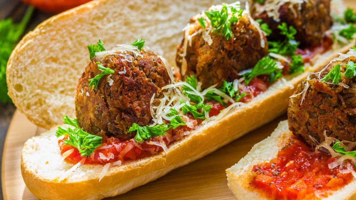 Plant-Based Meatball Subs